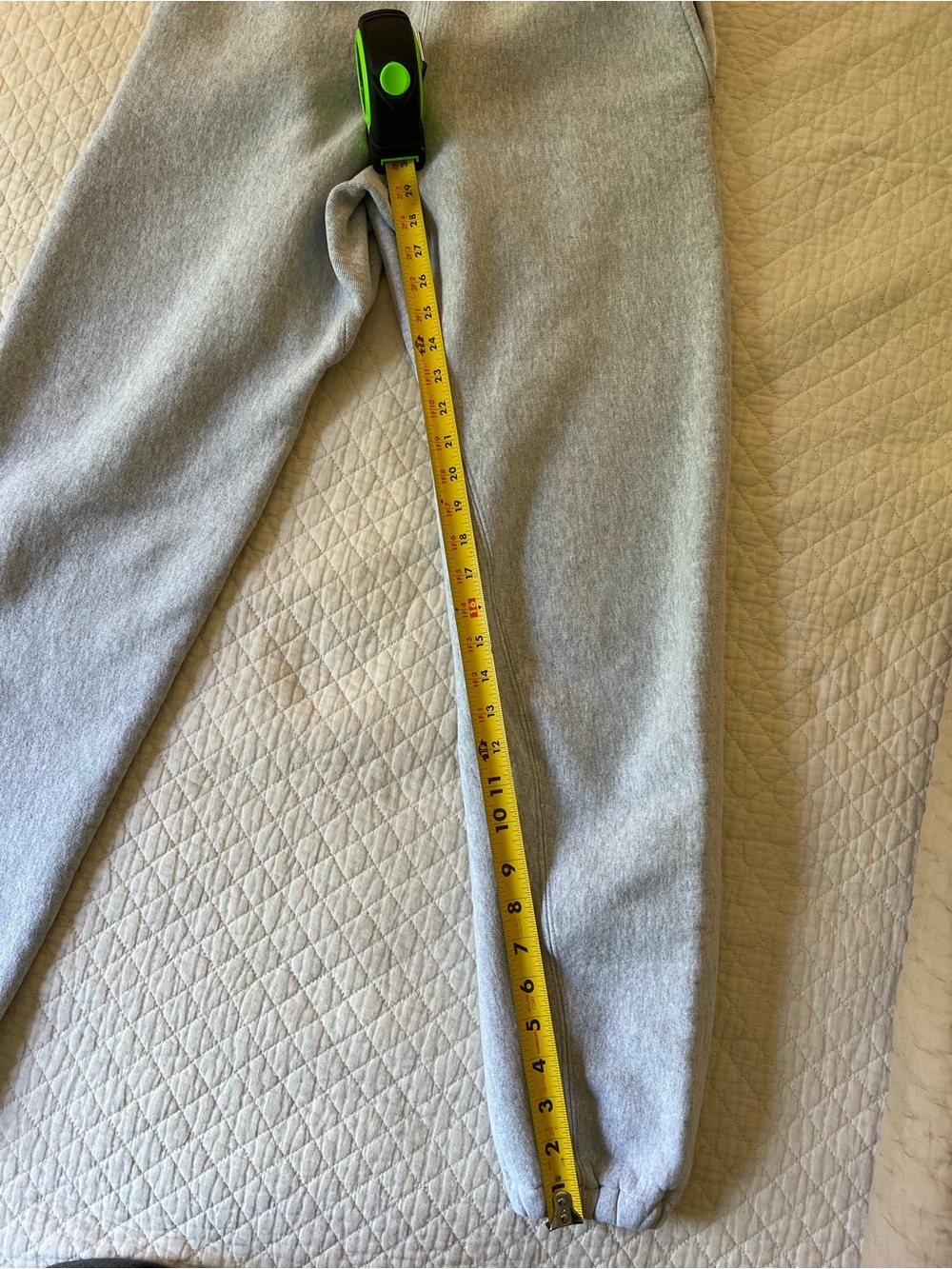 Camber 233 Heavyweight Crossknit Sweatpants Heather gray Medium - Picture 3 of 5